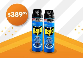 Supermercados Buenos Días Insecticida RAID Mata Moscas y Mosquitos x 360ml oferta