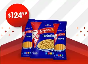 Supermercados Buenos Días Fideos TERRABUSI Tirabuzón / Spaguetti / Tallarinas x 500g oferta