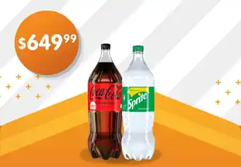 Supermercados Buenos Días Gaseosa COCA-COLA sin Azúcar x 2,5lt o SPRITE x 2,25lt oferta