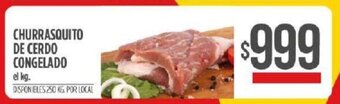 Supermercados Vea Churrasquito de Cerdo Congelado el kg. oferta