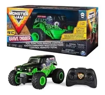 Creciendo Monster jam vehículo a radio control grave digger 66803g oferta