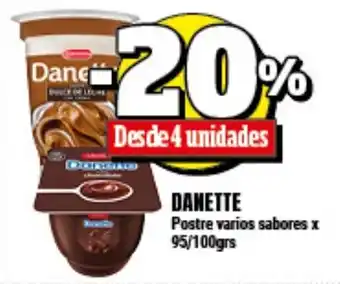 Supermayorista Vital Danette Postre varios sabores x95/100grs oferta