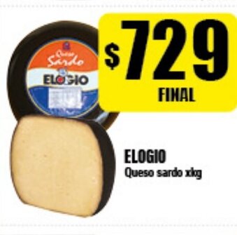 Supermayorista Vital Elogio Queso sardo xkg oferta