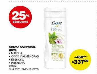 Atomo Conviene Crema corporal dove oferta