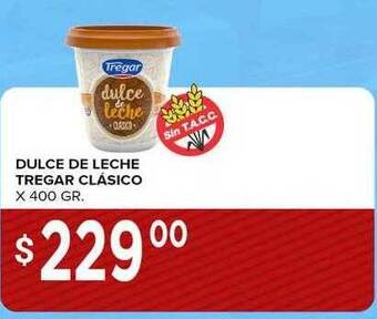 Supermercados Mayor Dulce de leche tregar clásico oferta