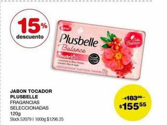 Atomo Conviene Jabon tocador plusbelle oferta