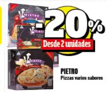 Supermayorista Vital Pietro Pizzas varios sabores oferta