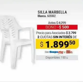 Silla marbella