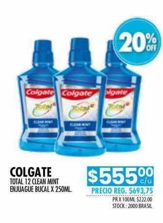 Pigmento Colgate oferta