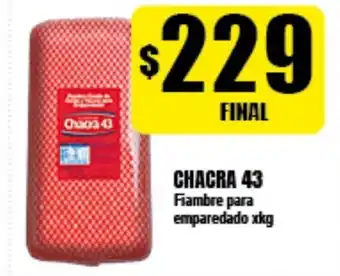 Supermayorista Vital Chacra 43 Fiambre para emparedade xkg oferta