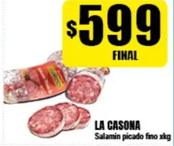 Supermayorista Vital La Casona Salamin picado fino xkg oferta