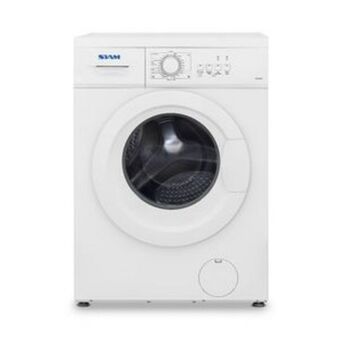 Frávega Lavarropas carga frontal siam 91lsi-lf061b 6kg 1000rpm blanco oferta