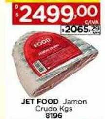 Hipermay Jet food jamon crudo kgs oferta