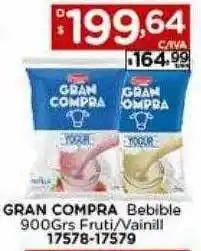 Hipermay Gran compra bebible 900grs fruti vainill oferta