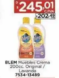 Hipermay Blem muebles crema 200cc original lavanda oferta