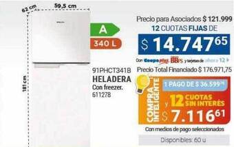 Cooperativa Obrera Heladera oferta