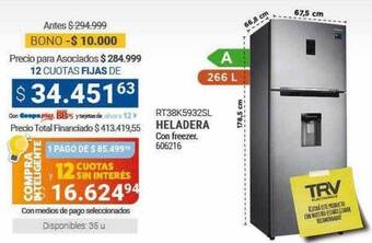 Cooperativa Obrera Heladera oferta
