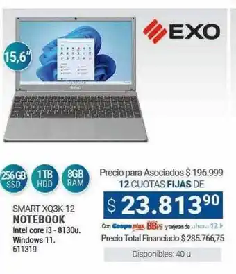 Cooperativa Obrera Notebook oferta