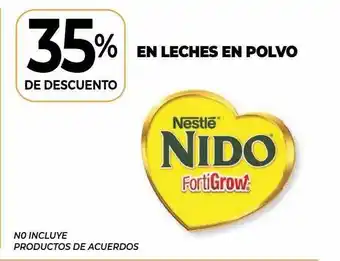 Leches en polvo nido