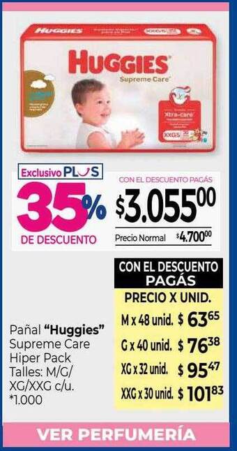 La Anonima Pañal huggies oferta