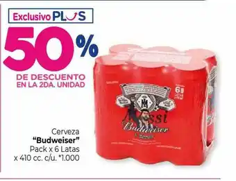 La Anonima Cerveza budweiser oferta