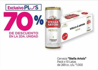 La Anonima Cerveza stella artois oferta