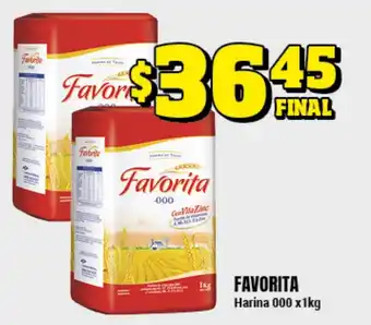 Supermayorista Vital Favorita Harina 000 x 1kg oferta