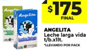 Supermayorista Vital Angelita Leche Larga Vida 1L oferta