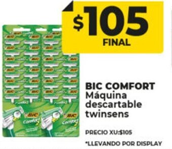 Supermayorista Vital Bic Comfort Máquina Descartable Twinsens oferta