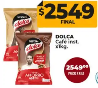 Supermayorista Vital Dolca Café inst. 1kg oferta