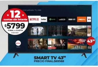 Supermayorista Vital Smart tv 43 oferta
