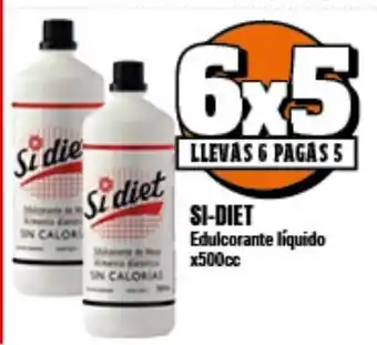 Supermayorista Vital Si-Diet Edulcorante líquido x500cc oferta