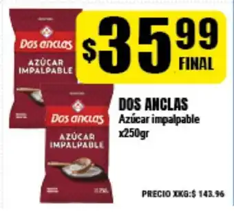 Supermayorista Vital Dos Anclas Azúcar impalpable x250gr oferta