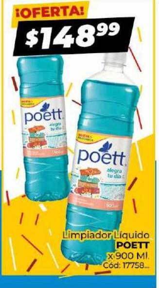 Diarco Limpiador liquido poett oferta