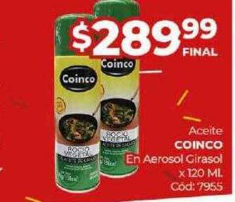Diarco Aceite coinco en aerosol girasol oferta