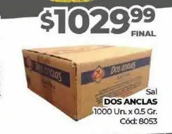 Diarco Sal dos anclas oferta