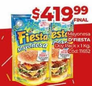 Diarco Mayonesa d'fiesta doy pack oferta