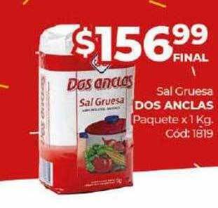 Diarco Sal gruesa dos anclas paquete oferta