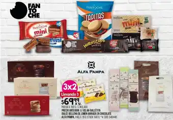 Coto Dulce rellena de limón bañada en chocolate alfa pampa oferta