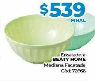 Diarco Ensaladera beauty home mediana facetada oferta