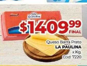 Diarco Queso barra prato la paulina oferta