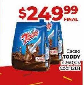 Diarco Cacao toddy oferta