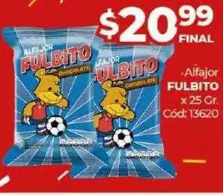 Diarco Alfajor fulbito oferta