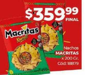 Diarco Nachos macritas oferta