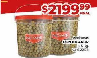 Diarco Aceitunas don nicanor oferta