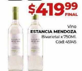 Diarco Vino estancia mendoza bivarietal oferta