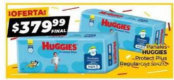 Diarco Pañales huggies protect plus regular oferta