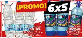 Diarco Agua cellier sin gas soda manaos sifon oferta