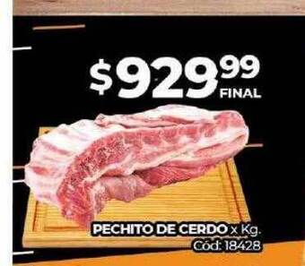 Diarco Pechito de cerdo oferta