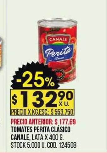 Coto Tomates perita clásico canale oferta